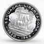 Chile set of 2 coins Captain Arturo Liberation Fleet proof silver coin 1968