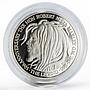 Jamaica 50 dollars 50th birth of Bob Marley proof silver coin 1995