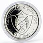 Fujairah 10 riyals Apollo XI Moon Landing Program proof silver coin 1970