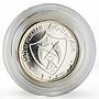 Fujairah 1 riyal Desert Fort proof silver coin 1970