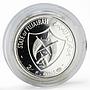 Fujairah 2 riyal US President Richard Nixon proof silver coin 1970