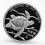 Mexico 5 pesos Pacific Ridley Sea Turtle proof silver coin 1994