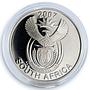 South Africa set 4 coins Peace Park Series proof silver coin 2007