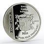 France 1 1/2 euro Porte-Avions Charles De Gaulle Ship silver proof coin 2000