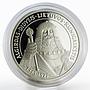 Lithuania 50 litu The Grand Duke Algirdas silver proof coin 1998