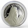 Lithuania 50 litu The King Mindaugas silver proof coin 1996