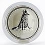 Australia 2 dollars Year of the Dog Lunar Series I 2 Oz Silver Coin 2006