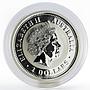 Australia 2 dollars Year of the Dog Lunar Series I 2 Oz Silver Coin 2006