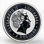 Australia 2 dollars Year of the Dog Lunar Series I 2 Oz Silver Coin 2006