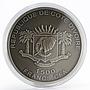 Cote D'Ivoire 1500 francs Mecca compass silver coin 2010
