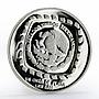 Mexico 1 peso Senor de Las Limas silver proof coin 1996