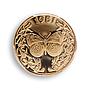 Panama 20 balboas Eight Butterfly PCGS PR69 gold coin 1981