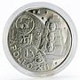 Fujairah 10 riyals Apollo XII Moon Landing Program proof silver coin 1970