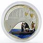 Cook Islands 1 dollar Venice Romantic Cities colored silver proof coin 2013