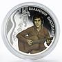 Malawi 50 kwacha Vladimir Vysotsky famous musician silver proof coin 2010