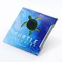 Australia 1 dollar Turtle Dreaming Series silver rectangular 1 oz coin 2008