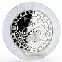 Gabon 1000 francs Zodiac Capricorn proof silver coin 2014