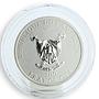 Cameroon 500 francs Zodiac - Libra silver hologram coin 2010