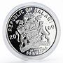 Malawi 50 kwacha Happy New Year and Merry Christmas crystal gilded silver 2009