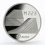 France 50 euro 40th Anniversary of Concorde silver proof coin 2009