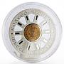 Niue 1 dollar Wheel of Fortune colored silver proof coin 2014