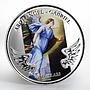 Solomon Islands 5 dollars Archangel Gabriel colored proof silver coin 2011