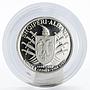 Albania 5 leke 500th Anniversary Victory over the Turks silver proof coin 1969