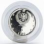 Albania 5 leke 500th Anniversary Victory over the Turks silver proof coin 1969