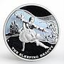 Tuvalu 1 dollar Ballet The Sleeping Beauty proof silver coin 2010