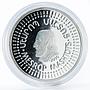 Armenia 50000 dram Mesrop Mashtots Scientist proof silver coin 1998