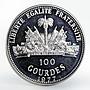 Haiti 100 gourdes 20th Anniversary of the European Market proof silver coin 1977