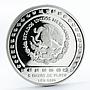 Mexico 10 pesos Piedra de Tizoc proof silver coin 1993