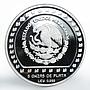 Mexico 10 pesos Piedra de Tizoc proof silver coin 1993