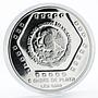 Mexico 10 pesos Piramide del Castillo proof silver coin 1994