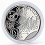 Fujairah 10 riyals Apollo XIII Moon Landing Program proof silver coin 1970