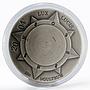 Bhutan 250 ngultrum Compass silver coin 2004