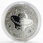 Lebanon 5 livres Zodiac Signs Cancer colored proof silver coin 2013