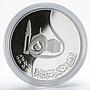 Iraq 1 dinar 1400th Anniversary of Hijra proof silver coin 1980