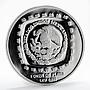 Mexico 5 pesos Statue Hacha Ceremonial proof silver coin 1996