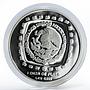 Mexico 5 pesos Statue Hacha Ceremonial proof silver coin 1996