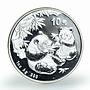 China 10 yuan Panda Series proof silver coin 2006