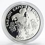 Korea set of 4 coins Taejon International Exposition proof silver coin 1993