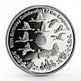 Cook Islands 5 dollars 80th Birthday Celebration of Emperor proof silver 2013