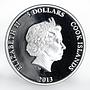 Cook Islands 5 dollars 80th Birthday Celebration of Emperor proof silver 2013