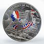 France 50 euro Jean-Paul Gaultier national symbol silver coin 2017
