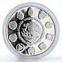 Mexico 5 pesos Pacific Ridley Sea Turtle proof silver coin 1994