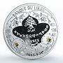 Lebanon 5 livres Zodiac Signs Taurus colored proof silver coin 2013