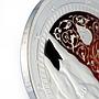 Lebanon 5 livres Zodiac Signs Taurus colored proof silver coin 2013