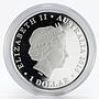Australia 1 dollar Congratulations Wedding Rings colored proof silver coin 2016