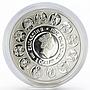 Niue 1 dollar Zodiac Sagittarius Alphonse Mucha silver colored proof coin 2011
